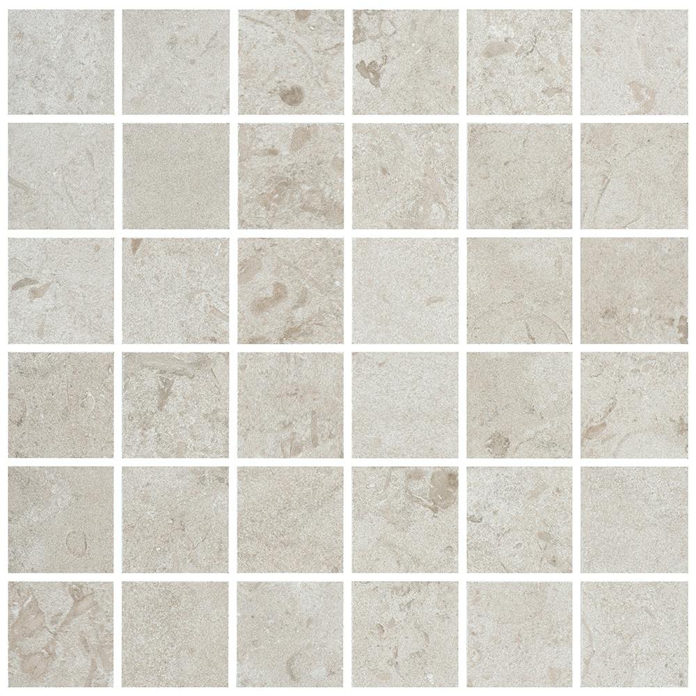 Klinker Bricmate J0505 Limestone Light Grey 5x5 cm — Bricmate (klinker, 5x5 cm, Grå)