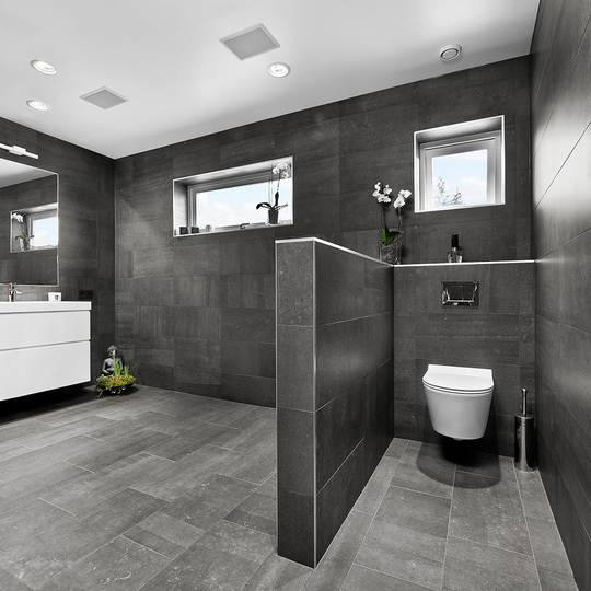 Klinker Bricmate J33 Limestone Anthracite 30x30 cm — Bricmate (klinker, 30x30 cm)