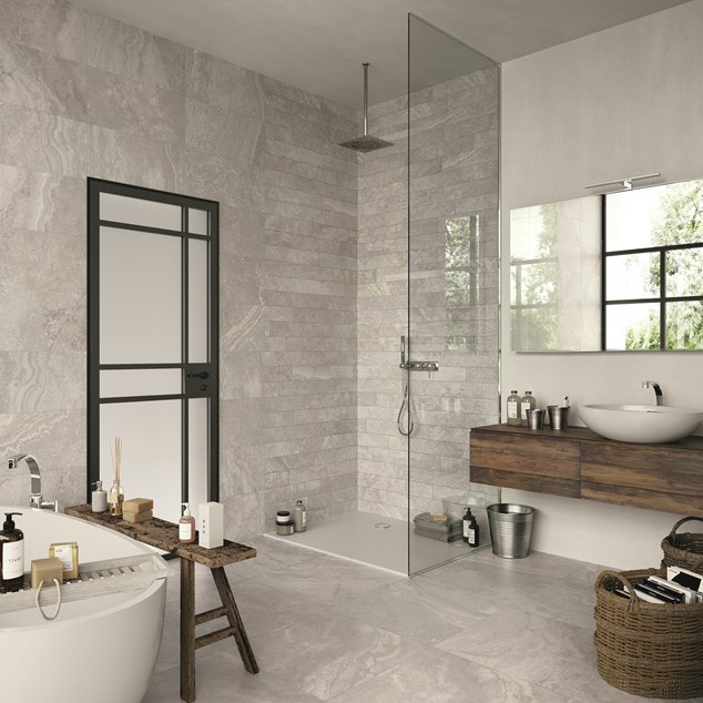 Klinker Astor Ceramiche Stream Silver 30x60 cm — Ceramiche (klinker, 30x60 cm)