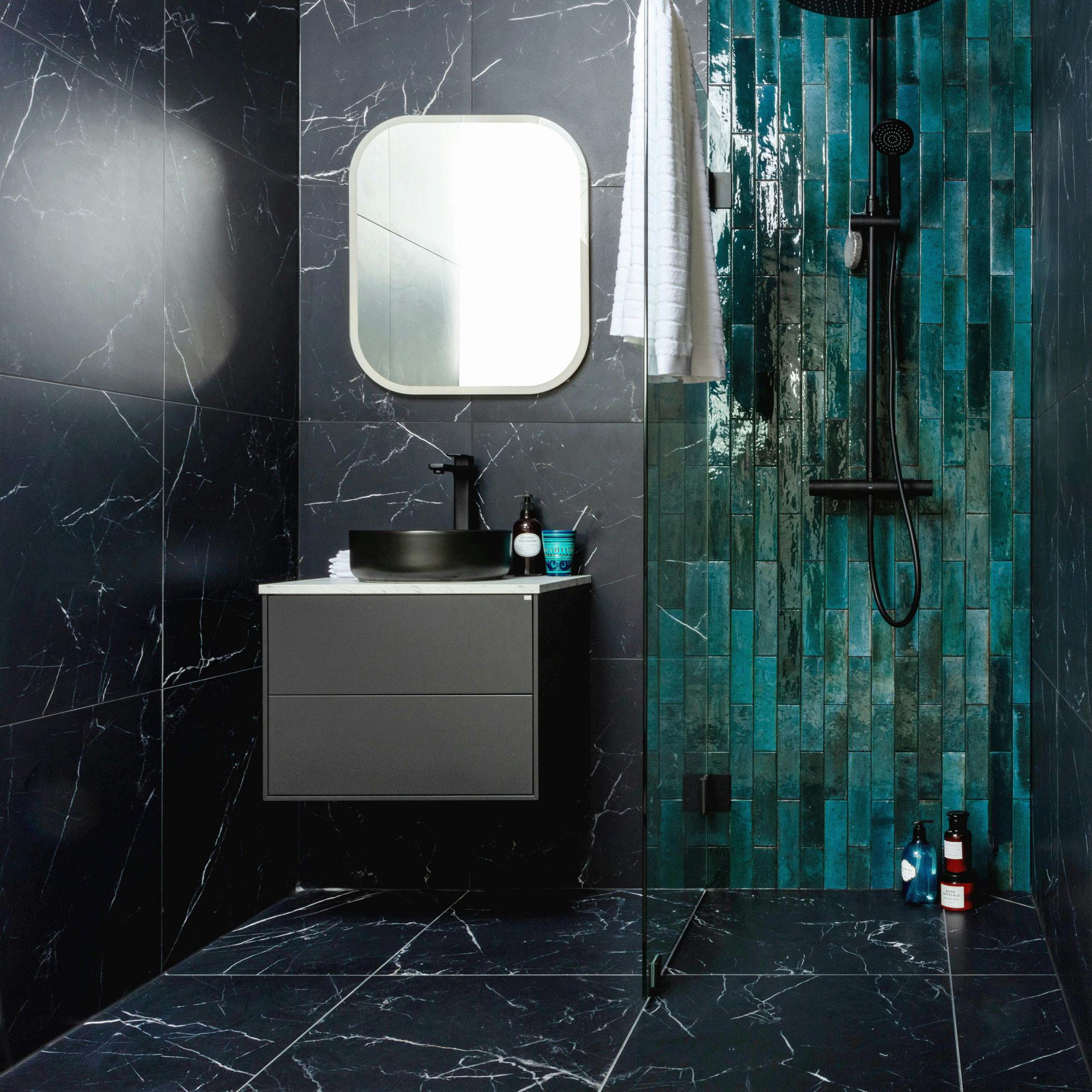 Kakel Marazzi Lume Blue 6x24 cm — Marazzi (kakel, 6x24 cm, Blå)
