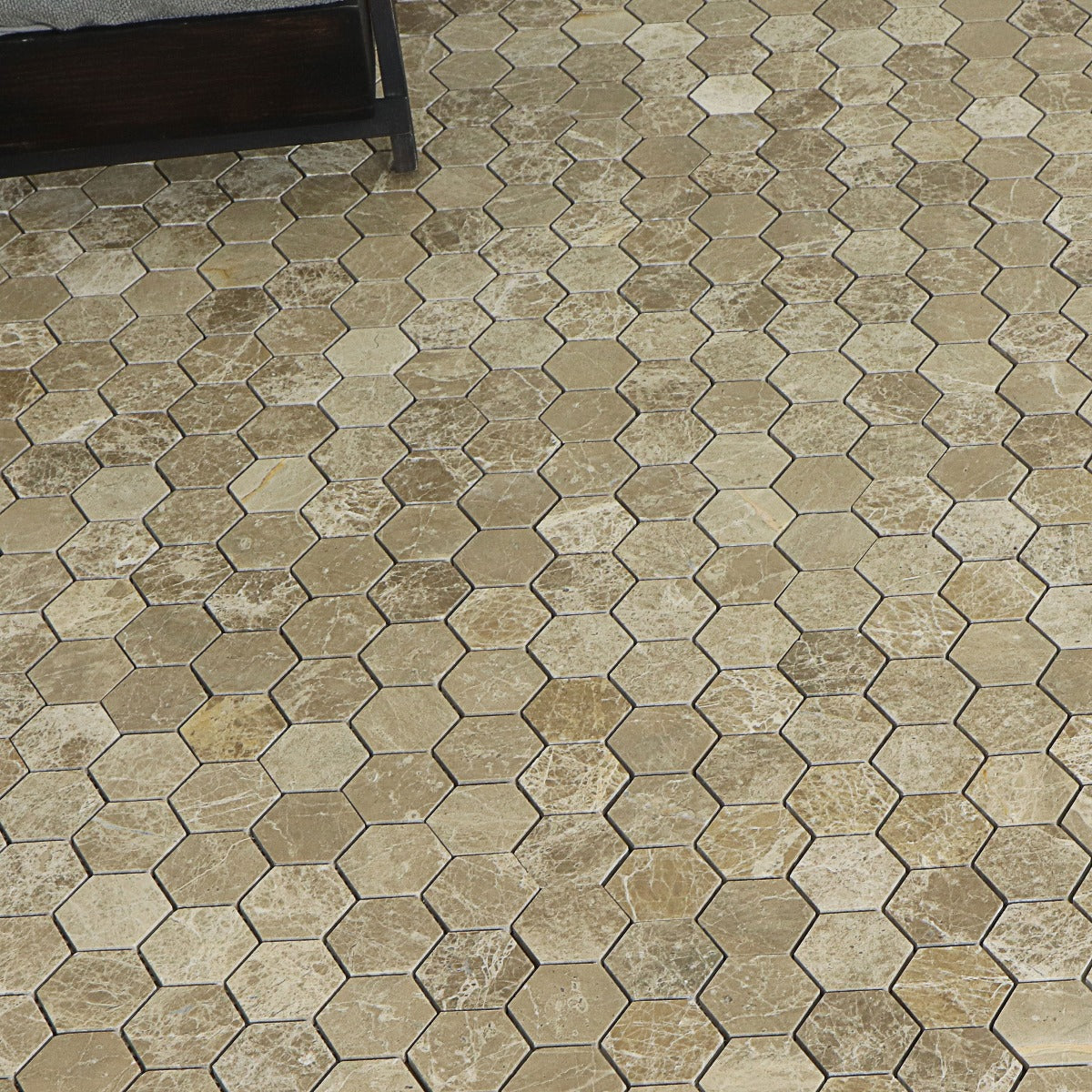 Hexagon Kakel Ivy Beige Matt 25x51 cm (kakel, 25x51 cm, Beige)
