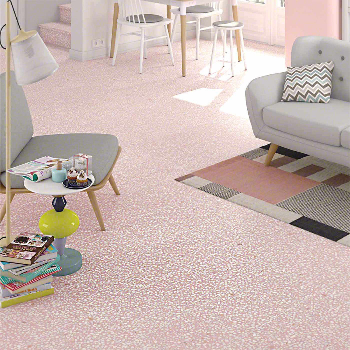Kakel Arredo Color Rosa Matt 20x20 cm (kakel, 20x20 cm, Rosa)