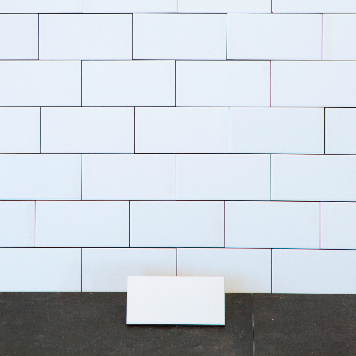 Kakel Color Blanco Liso Mate 8x15 cm (kakel, 8x15 cm, Vit)