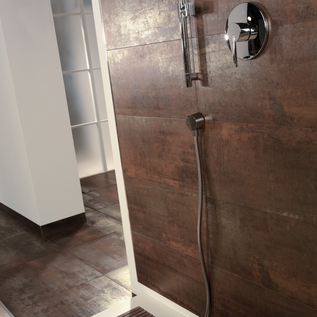 Kakel Corten Wall Ljusgrå Matt-Relief 30x60 cm (kakel, 30x60 cm)