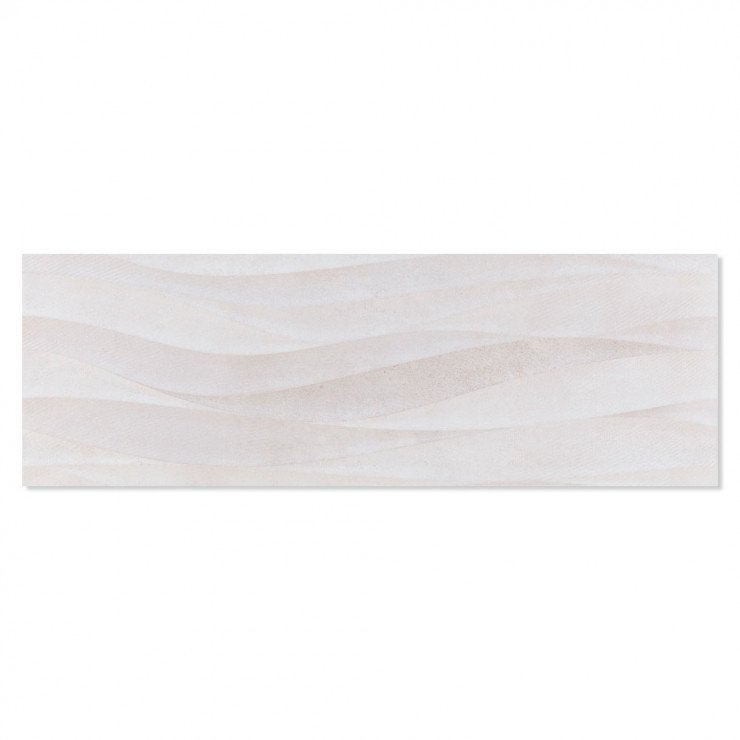 Kakel Veroli Vit Matt Mönstrad 30x90 cm (kakel, 30x90 cm, Vit)