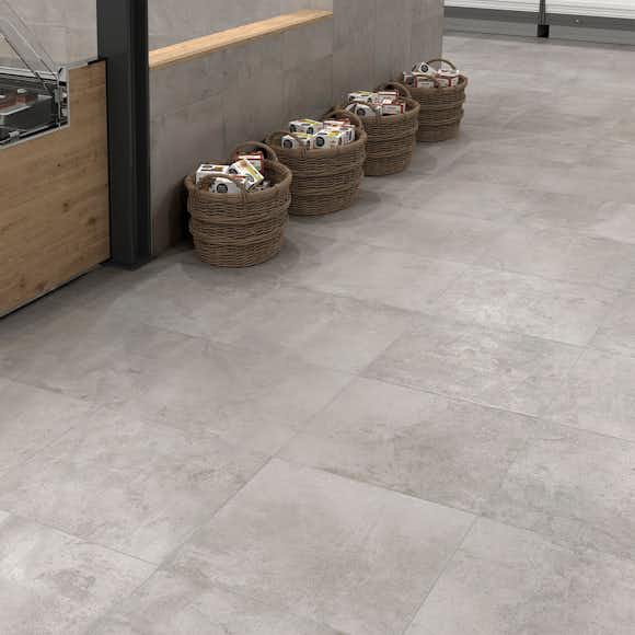 Klinker Arredo Concreate Join Mellangrå Natural 30x60 cm (klinker, 30x60 cm)