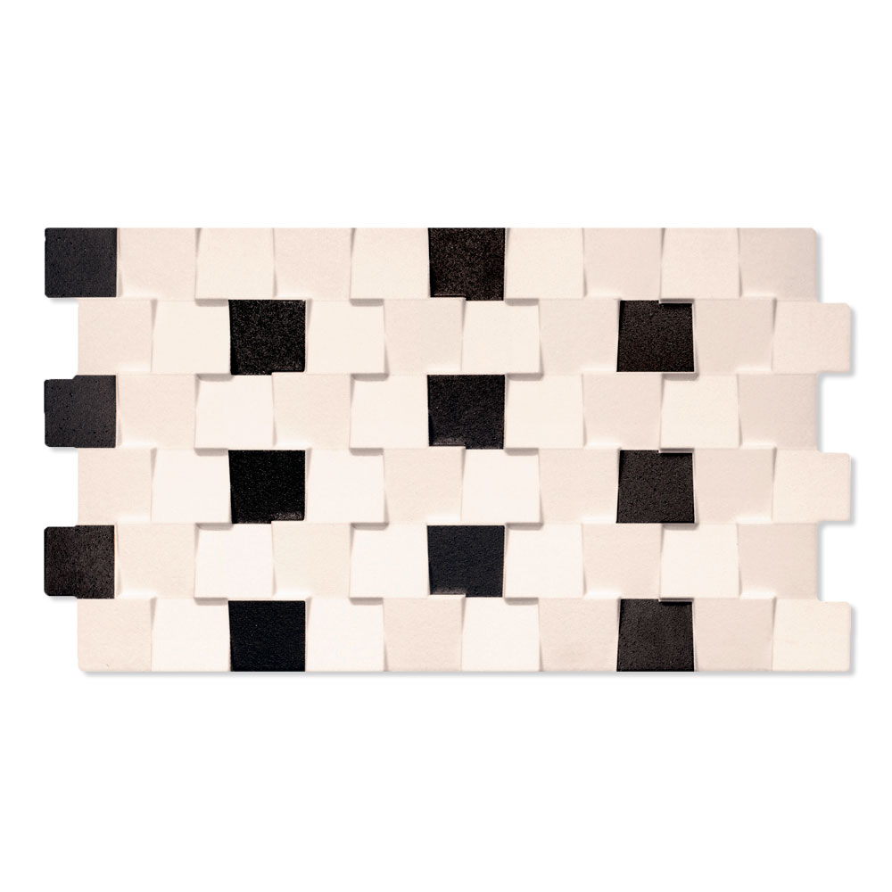 Klinker Kubik Svart 31x56 cm (klinker, 31x56 cm, Svart)