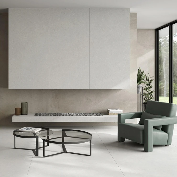 Klinker Monte Beige Halvpolerad 120x120 cm (klinker, 120x120 cm, Beige)