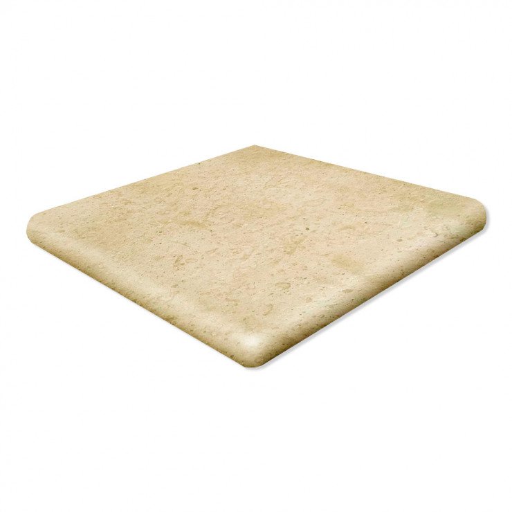 Klinker Orion Stair-Tread Corner Beige Matt 33x33 cm (klinker, 33x33 cm, Beige)