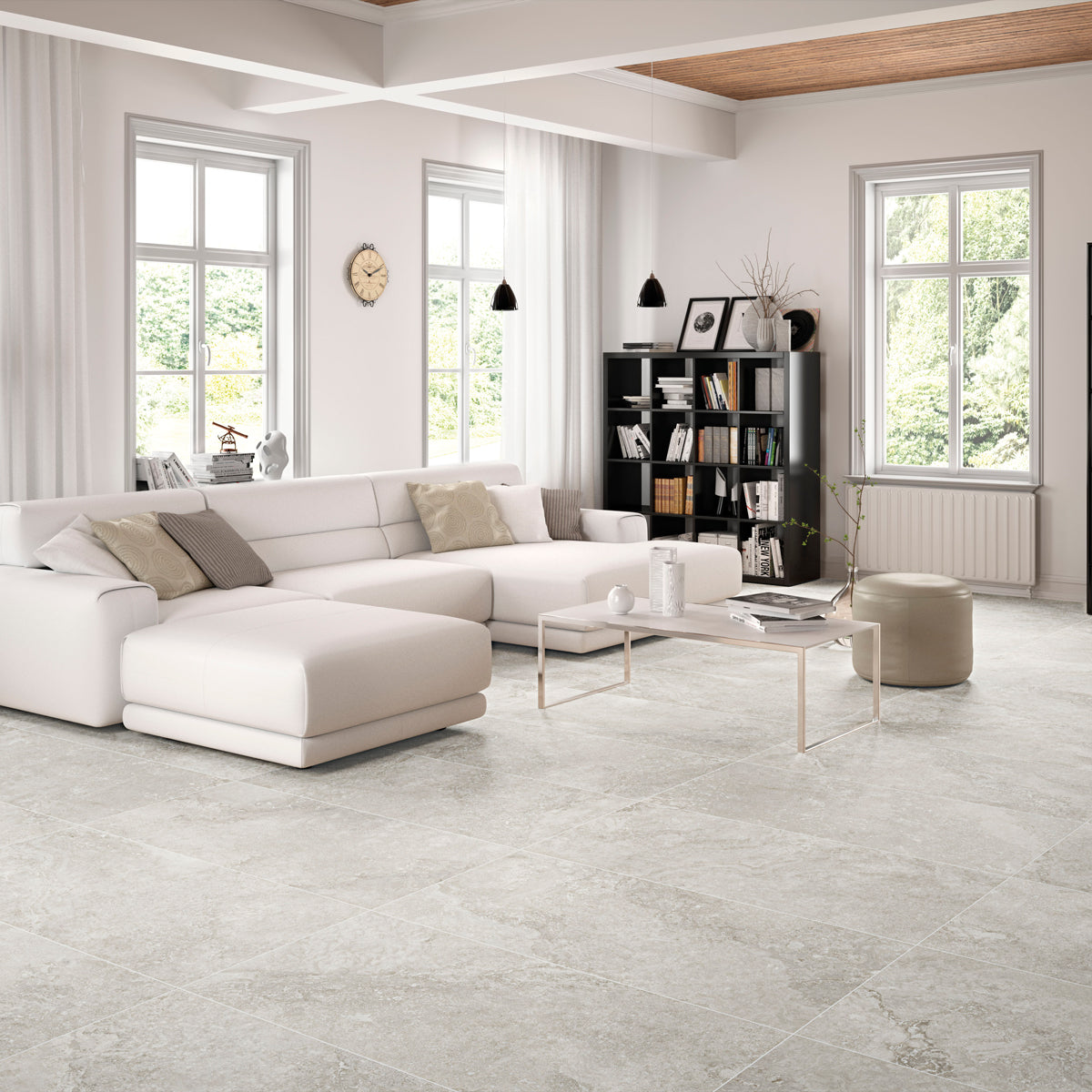 Klinker Slate Rock Svart Matt 60x120 cm (klinker, 60x120 cm, Svart)