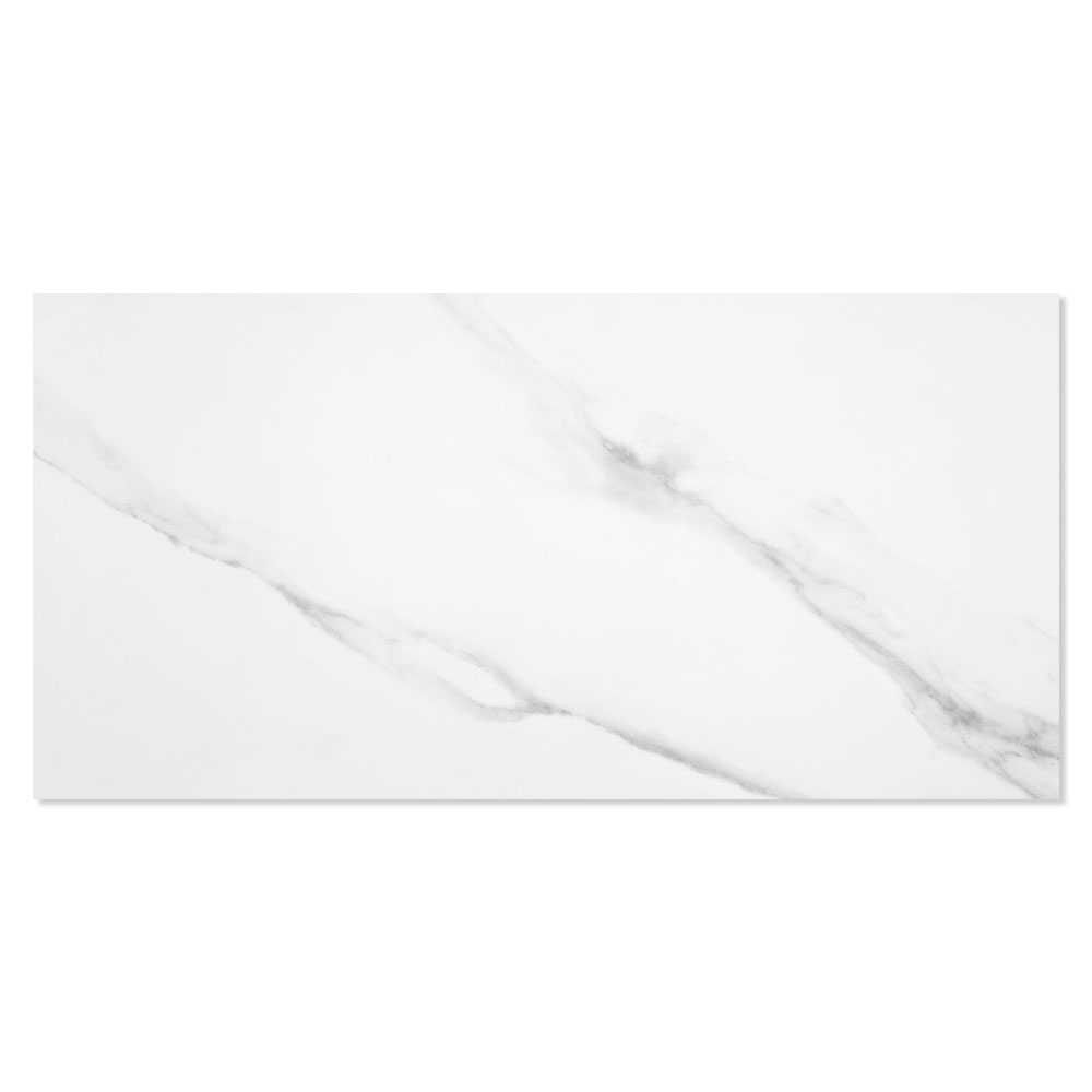 Marmor Klinker Duomo Vit Matt 30x60 cm (klinker, 30x60 cm, Vit)