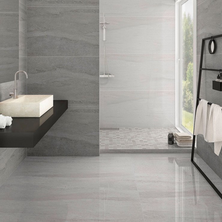 Marmor Klinker Sacrofano Vit Polerad 60x120 cm (klinker, 60x120 cm, Vit)