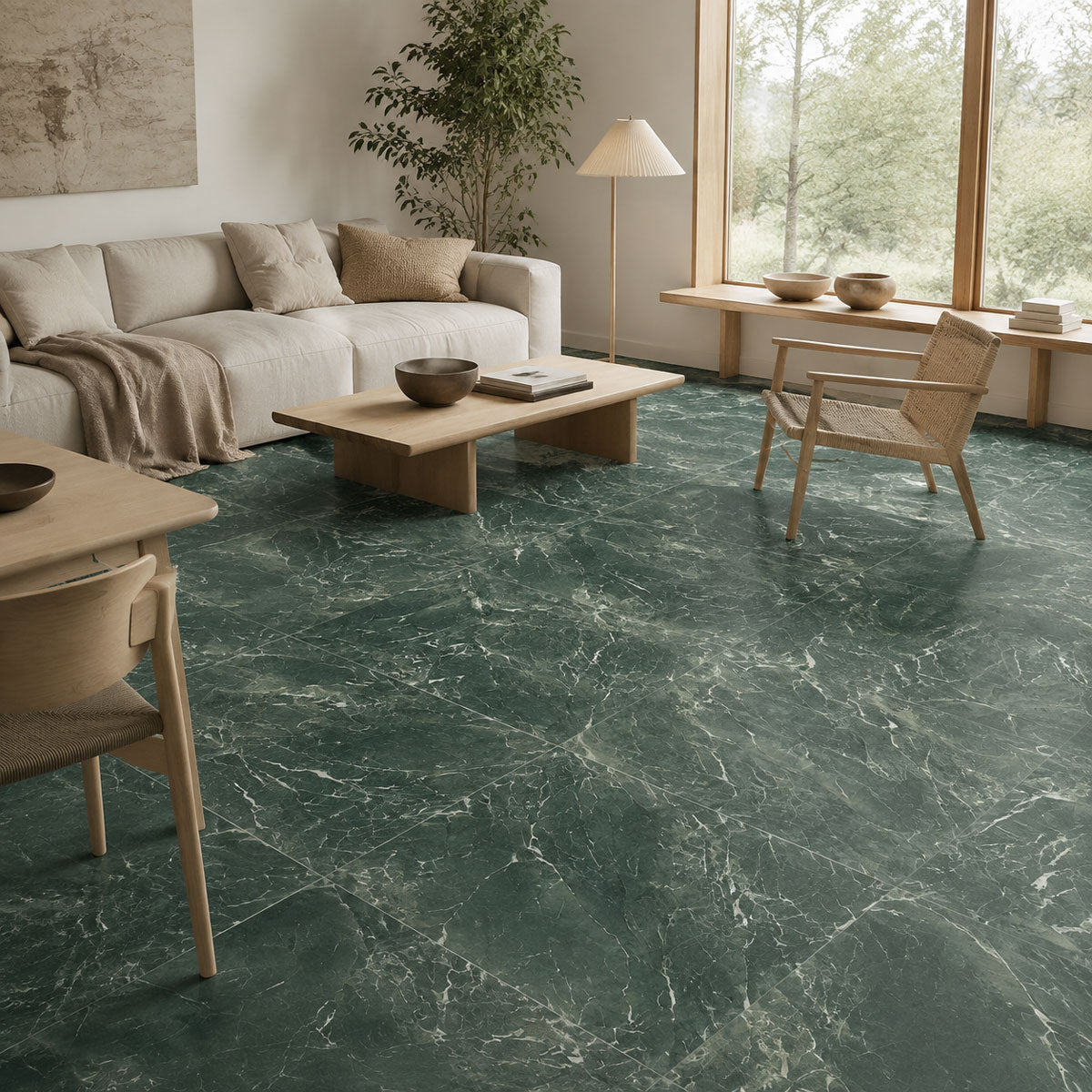 Marmor Klinker Verde Ljusgrå Matt 30x60 cm (klinker, 30x60 cm)