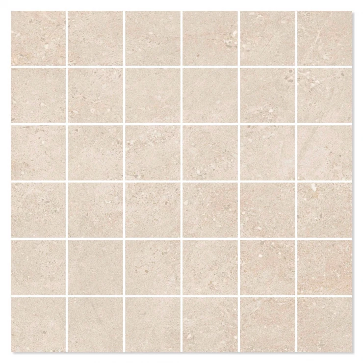 Mosaik Klinker Concord Beige Matt 30x30 (mosaik, Beige)