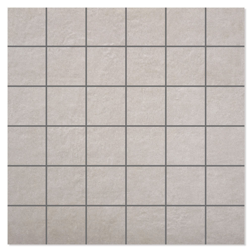Mosaik Klinker Norwich Mörkgrå Matt 30x30 (mosaik, Grå)