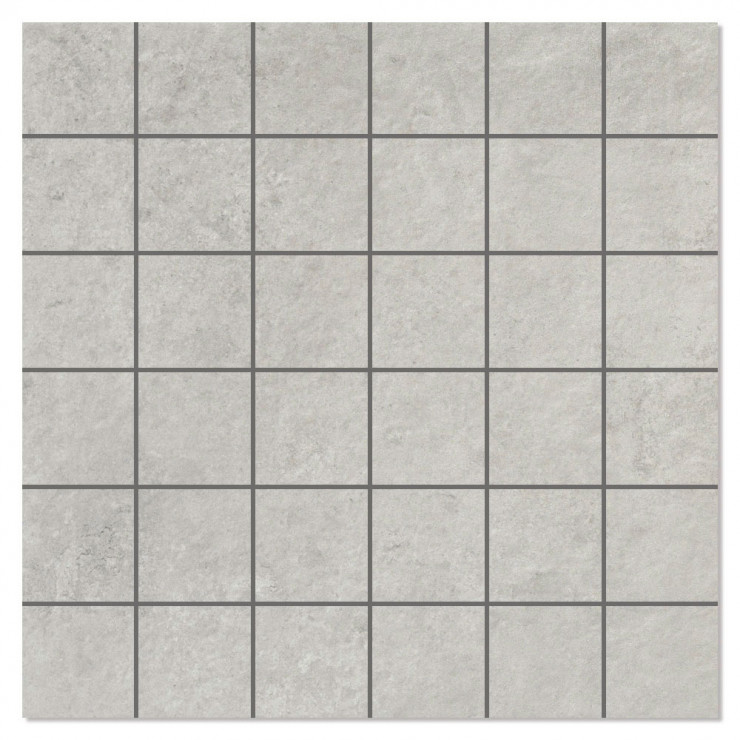 Mosaik Klinker Zeed Ljusgrå Matt 30x30 (mosaik)