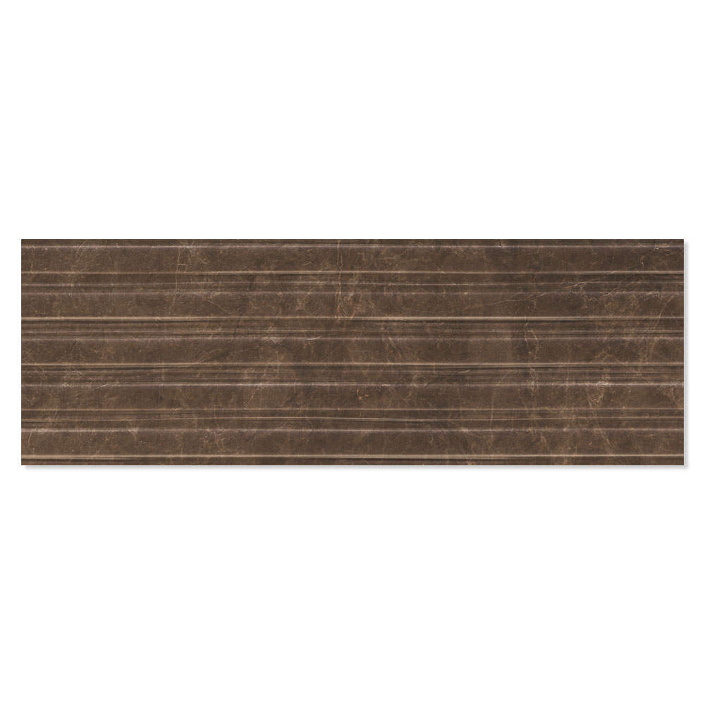 Dekor Marmor Kakel Acra Mörkbrun Matt 30x90 cm