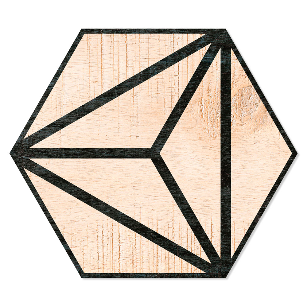 Hexagon Klinker Tribeca Beige 25x22 cm