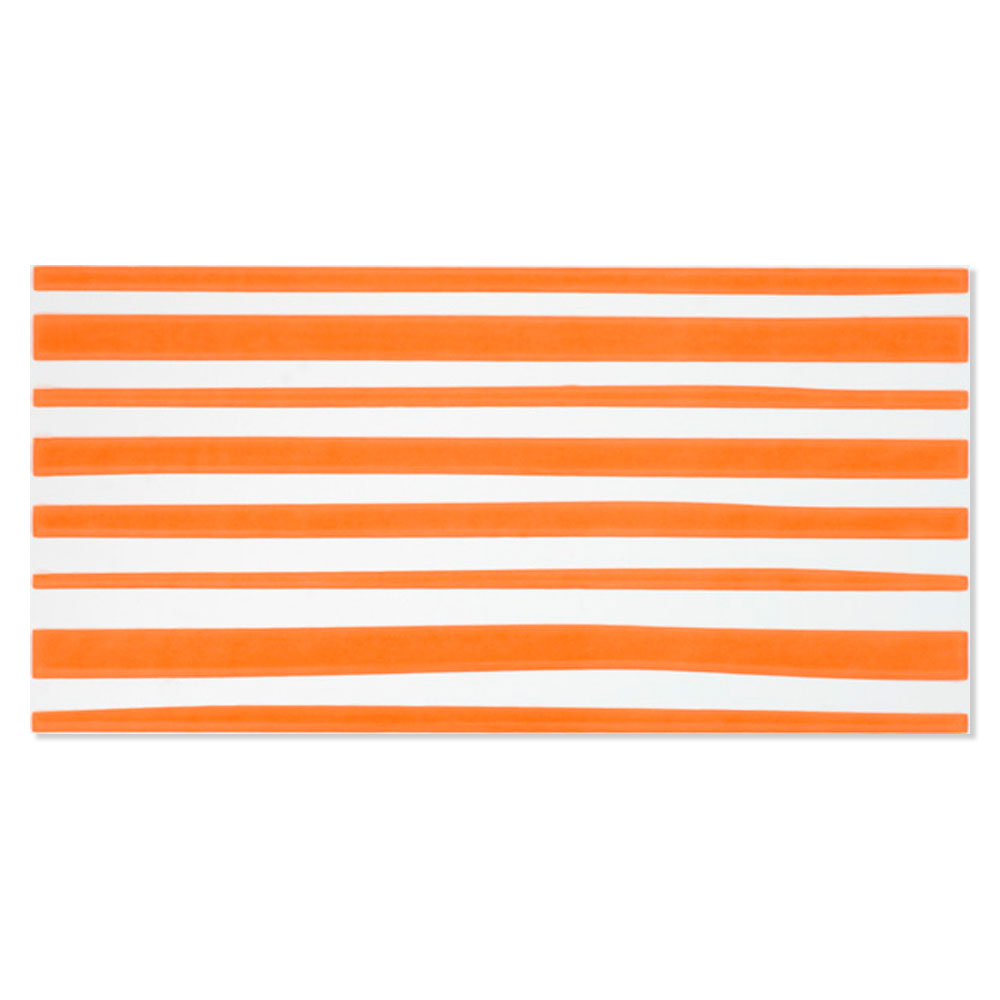 Kakel Amelia Orange Blank Horisontella Linjer 25x50 cm