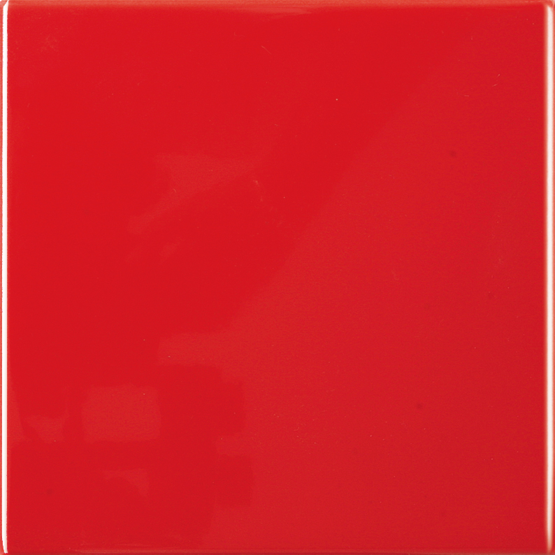 Kakel Arredo Color Rojo Cristalina Blank 20x20 cm