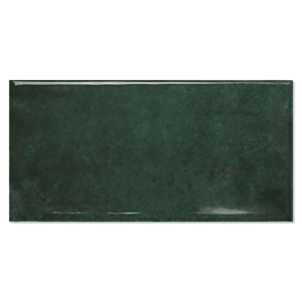 Kakel Earth Grön Blank 7.5x15 cm