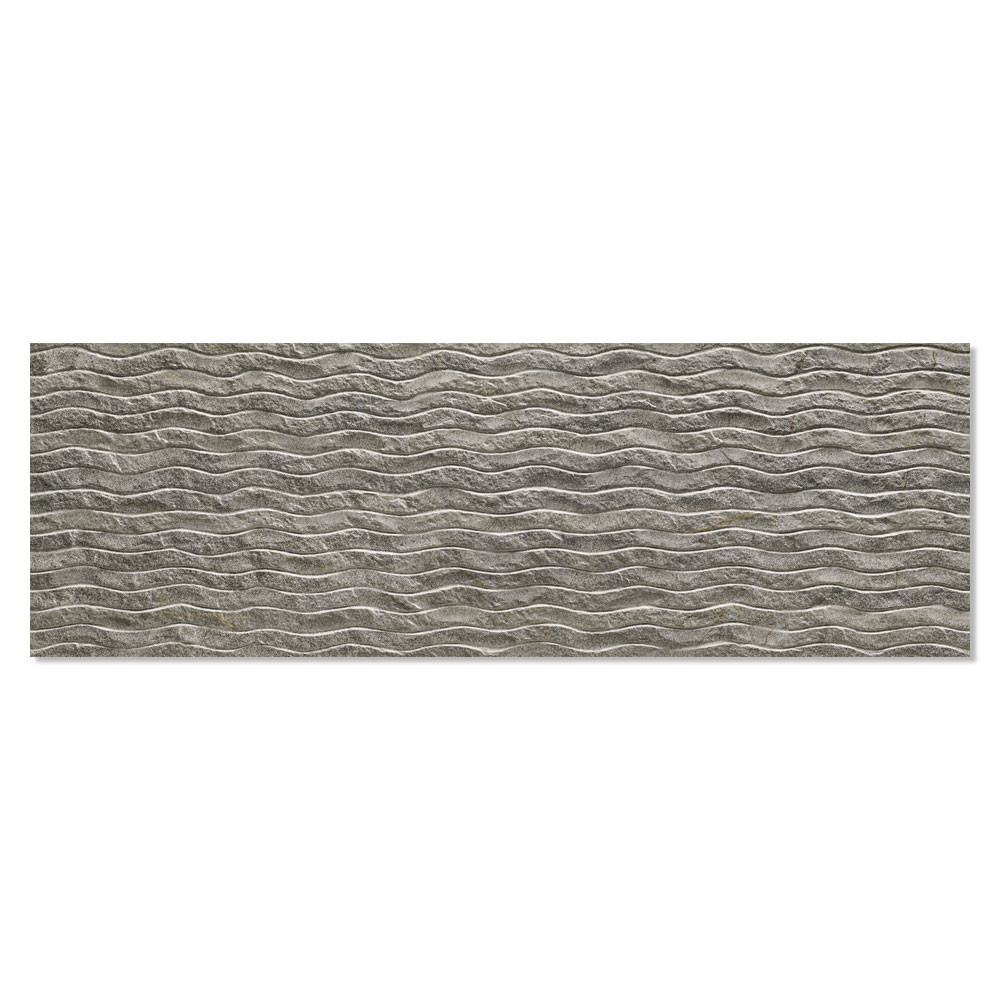 Kakel Minerve Grå Matt-Relief 40x120 cm