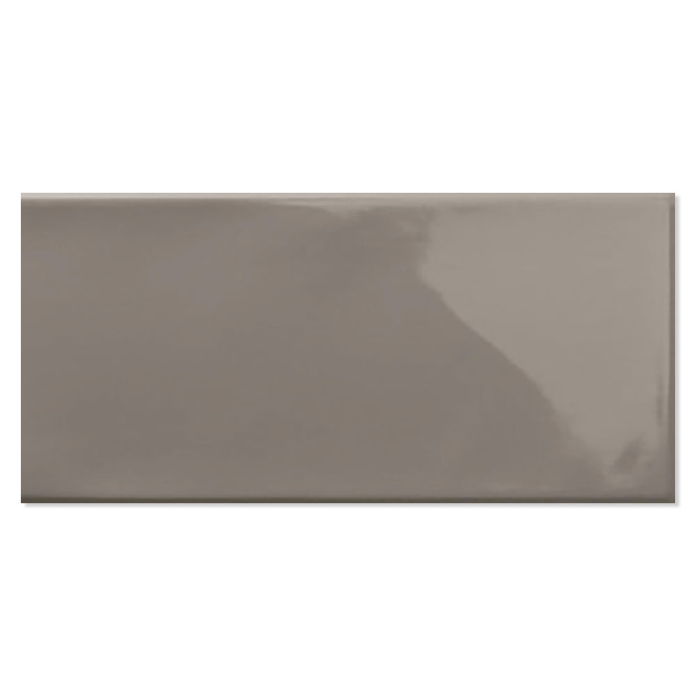 Kakel Neila Gråbrun Blank 7.5x15 cm