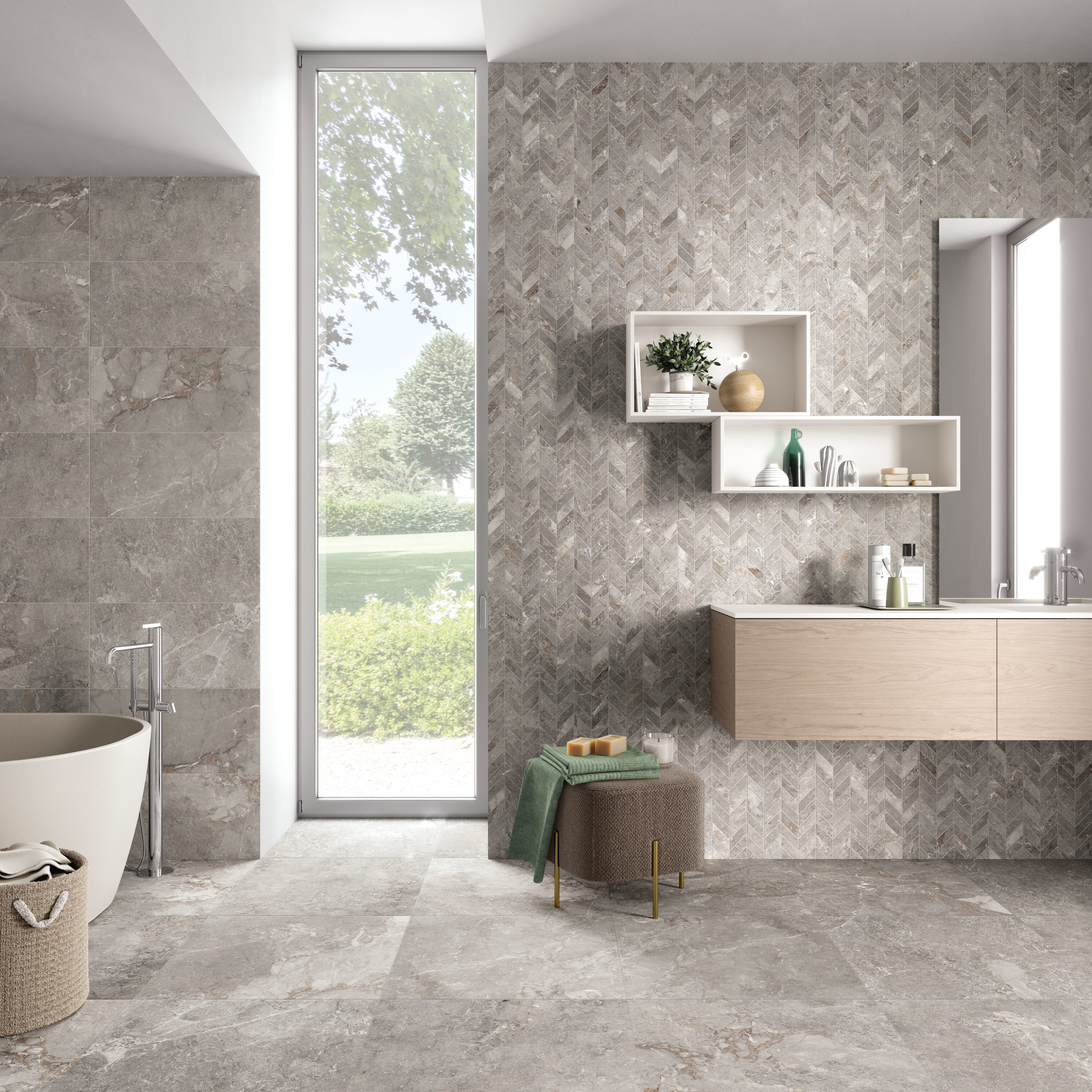 Klinker Astor Ceramiche Golden Age Grey 60x60 cm