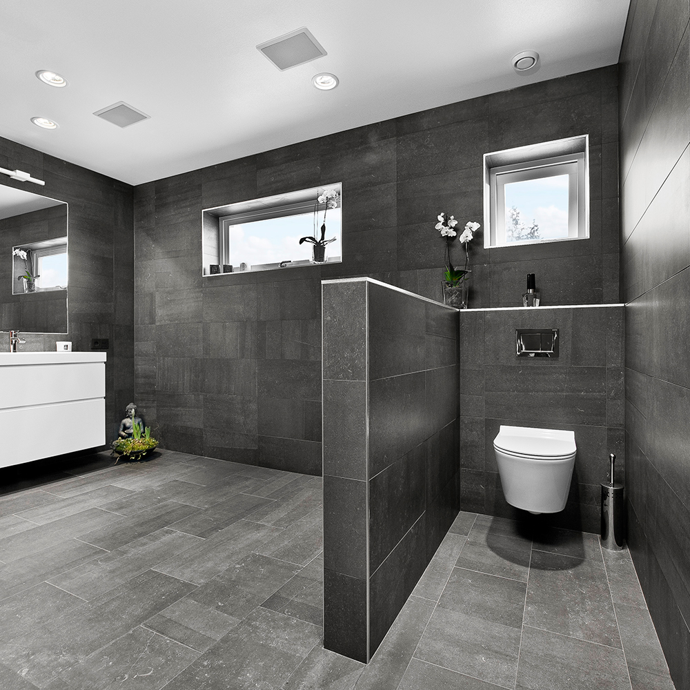 Klinker Bricmate J66 Limestone Anthracite 60x60 cm