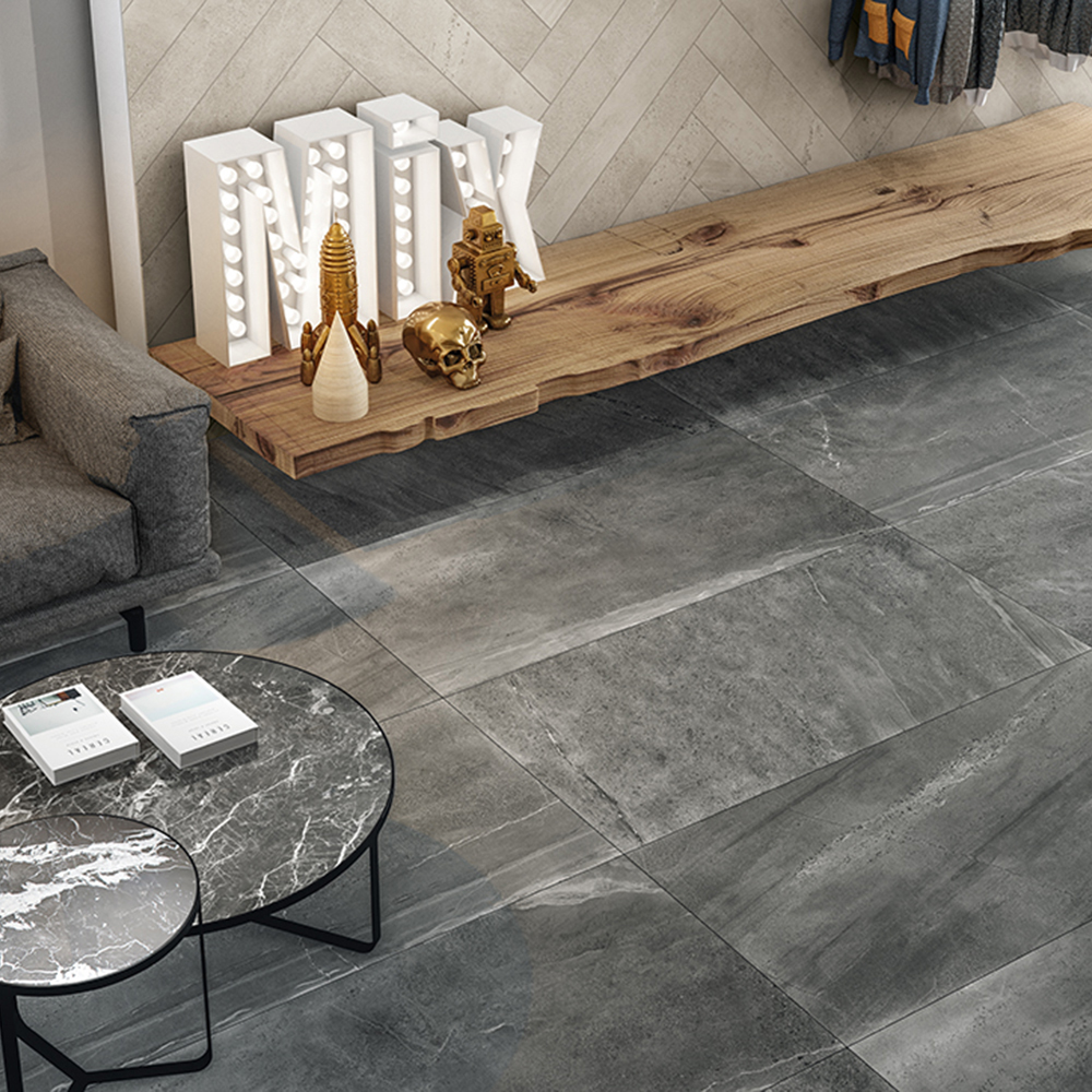 Klinker Coem Ceramiche Brit Stone Dark 30x30 cm Matt