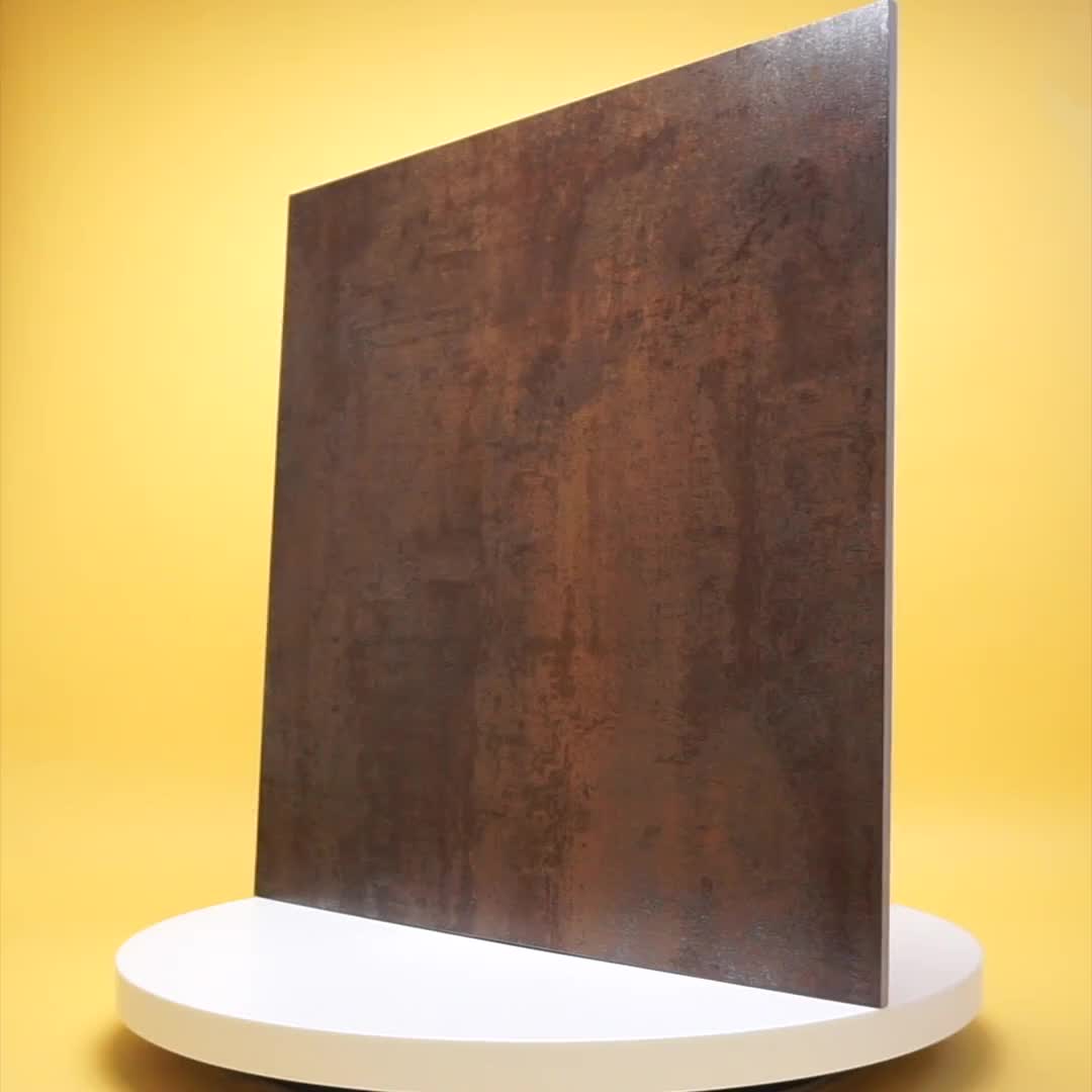 Klinker Corten Brons Matt Rak 60x60 cm