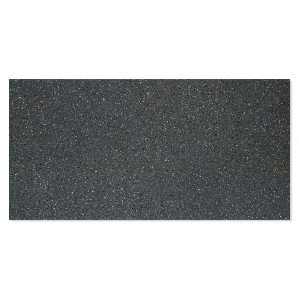 Klinker Guss-Terrazzo Svart Polerad 60x120 cm