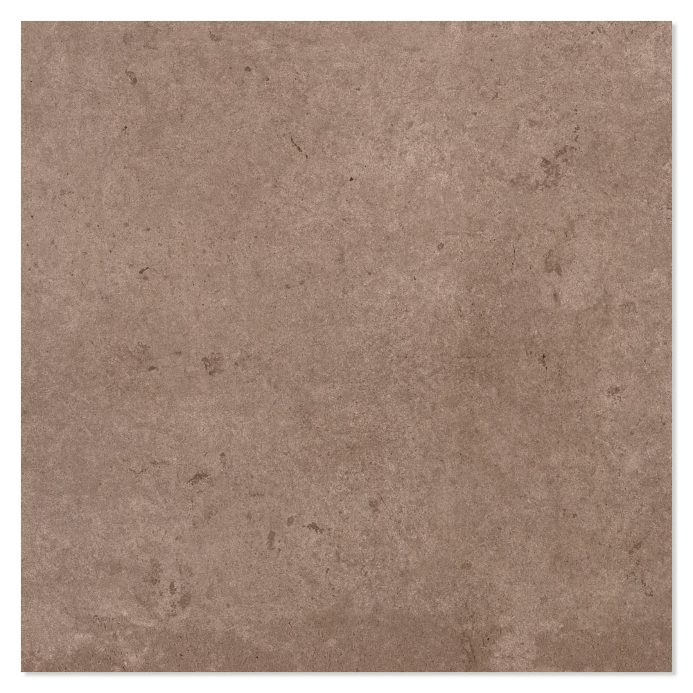 Klinker Melange Brun Matt Rund 45x45 cm