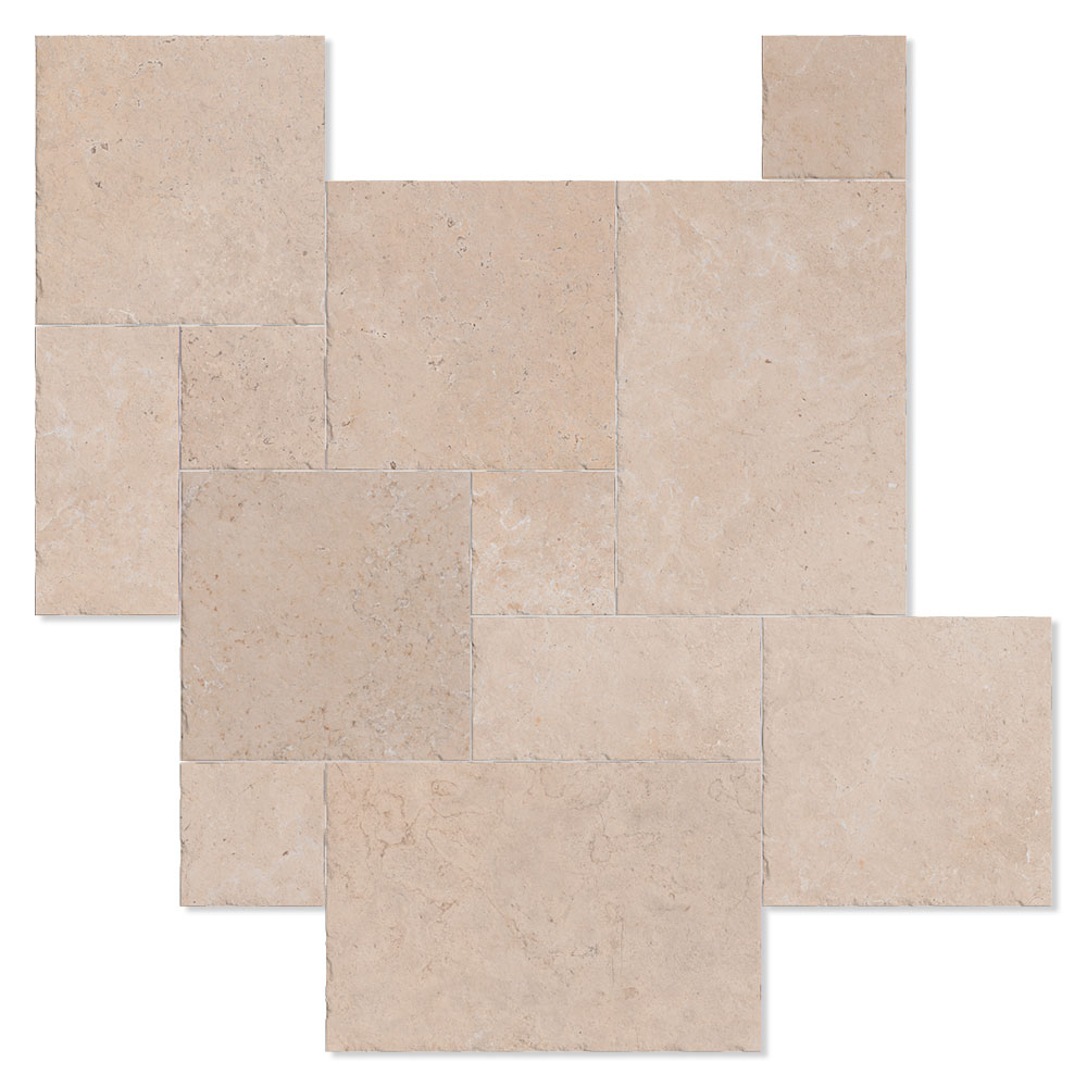 Klinker Ostuni Mörkbeige Modular 44x66 cm