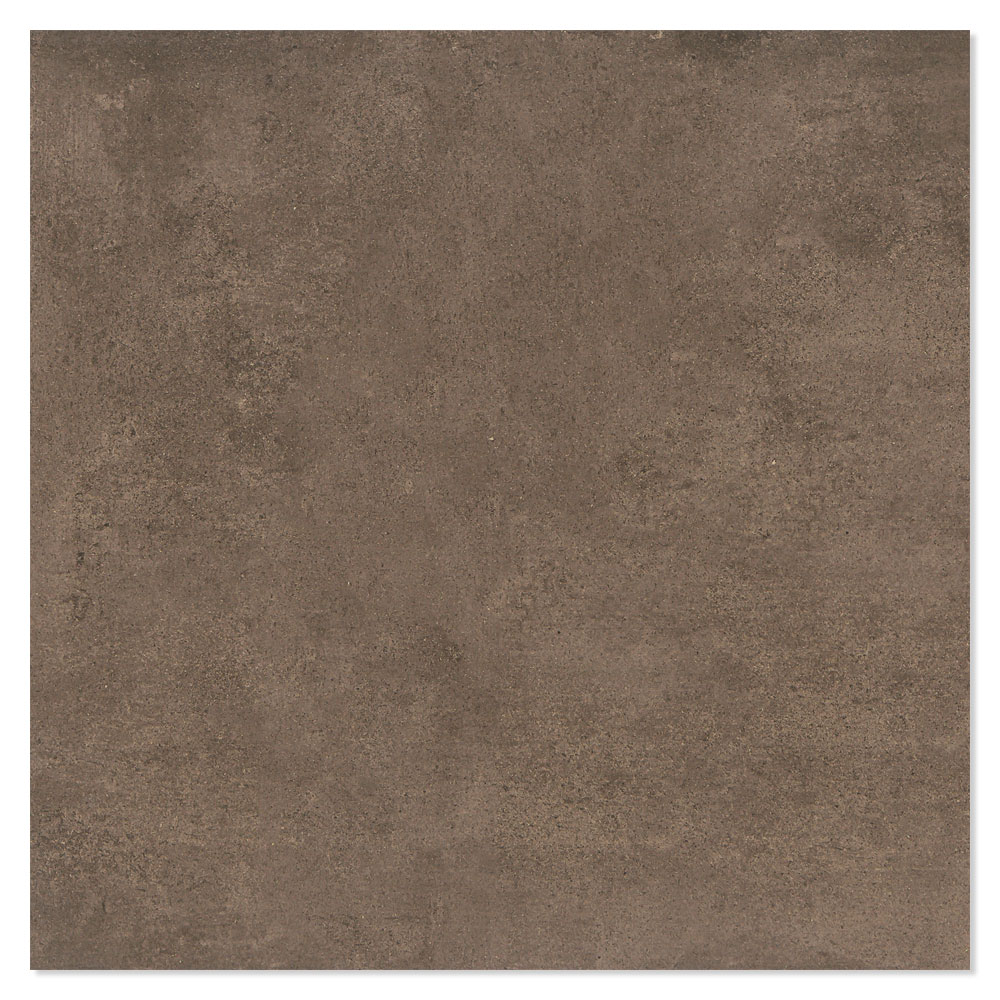 Klinker Powder Brun Matt Rund 60x60 cm