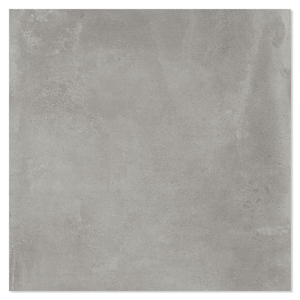 Klinker Powder Grå Matt Rak 75x75 cm