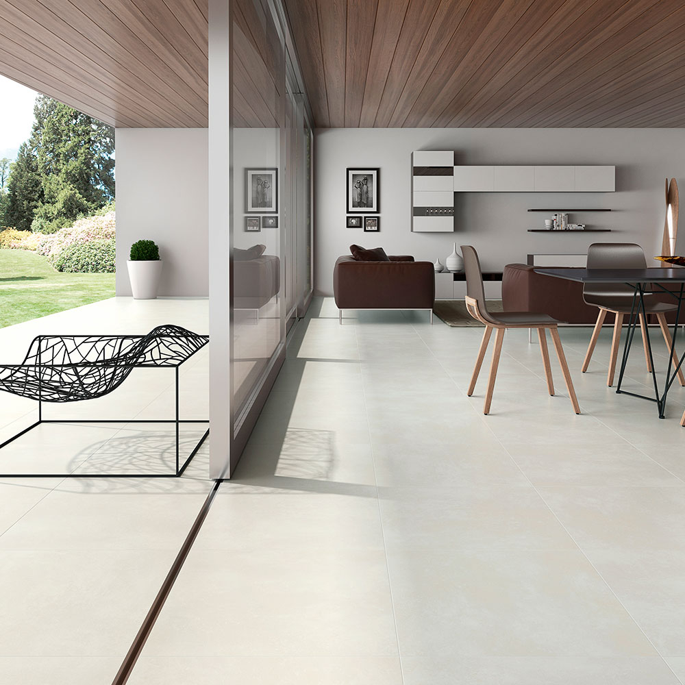 Klinker Zeus Beige Matt Rund 60x60 cm