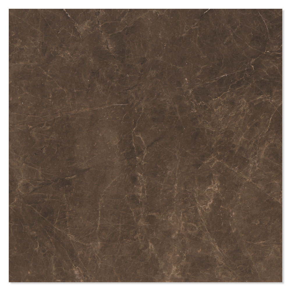 Marmor Klinker Acra Mörkbrun Matt 60x60 cm