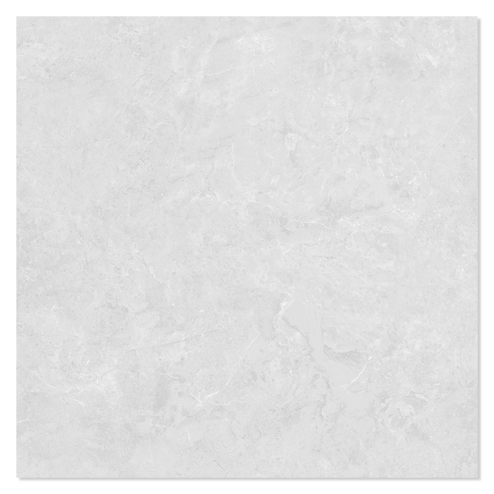 Marmor Klinker Etoile Ljusgrå Blank 45x45 cm