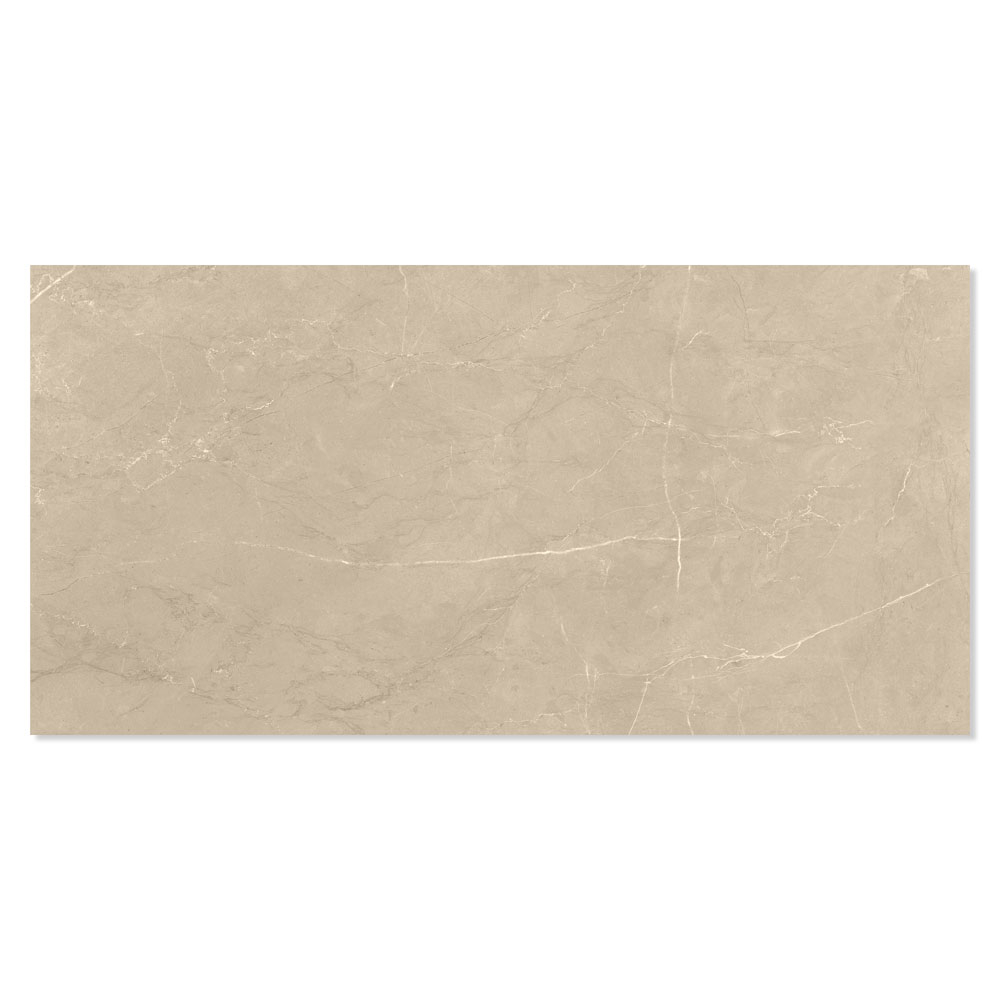 Marmor Klinker Leto Beige Blank-Polerad Rak 60x120 cm