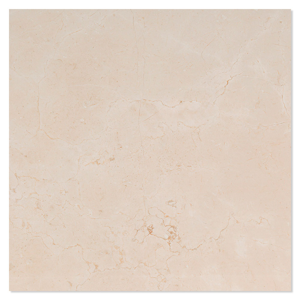 Marmor Klinker Lucciano Cream Polerad 120x120 cm