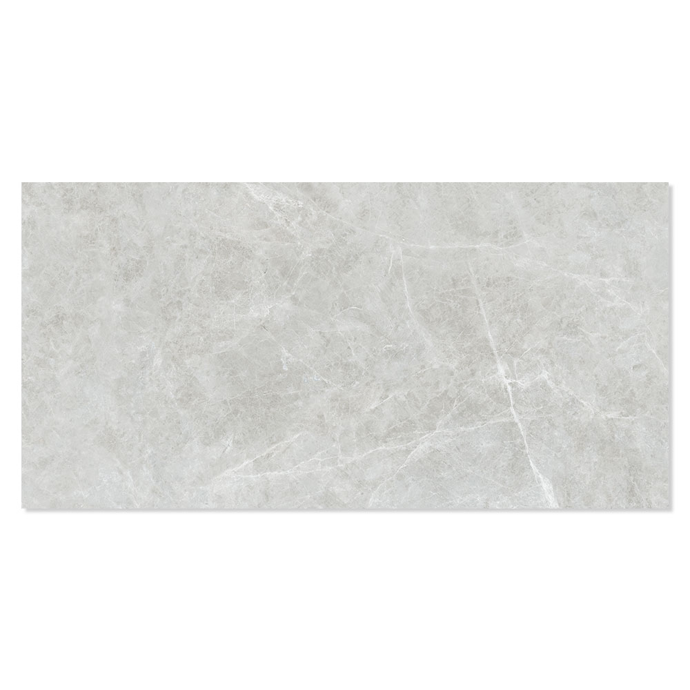 Marmor Klinker Sintracino Ljusgrå Polerad 90x180 cm