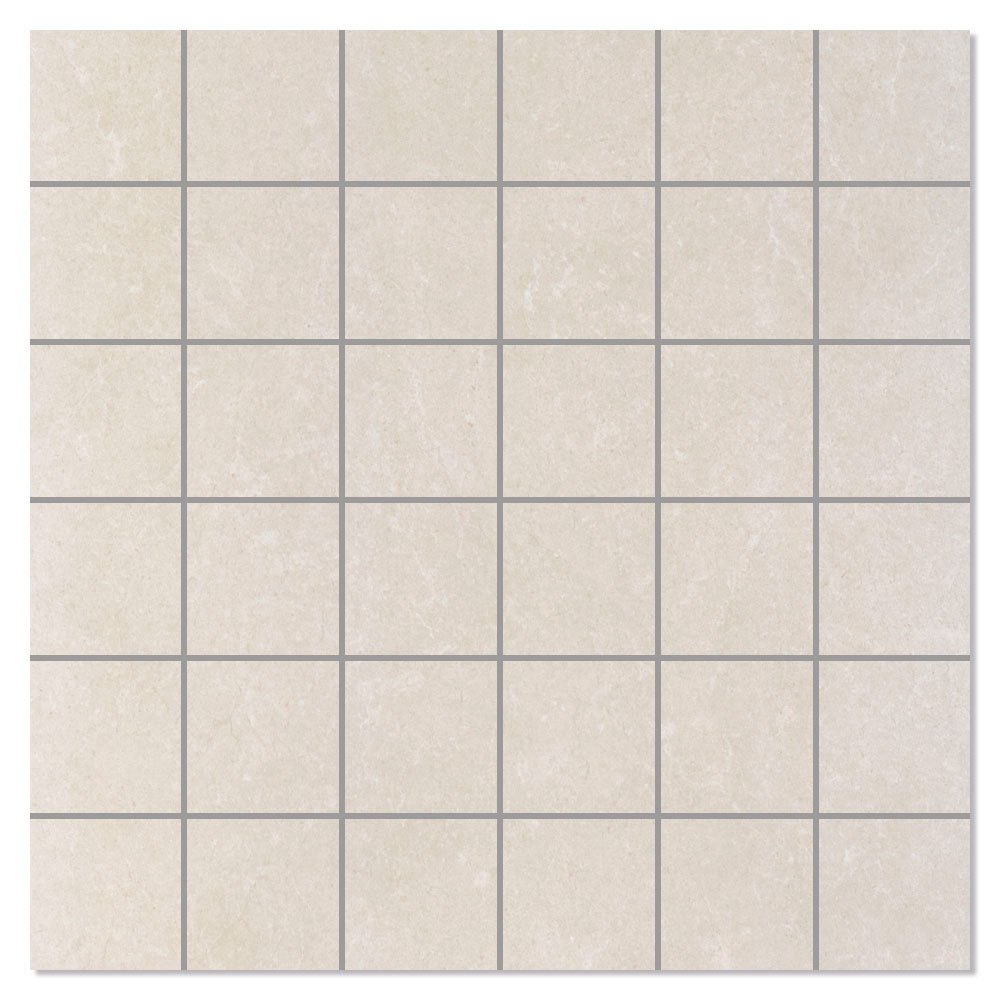 Mosaik Klinker Larva Beige Matt 30x30