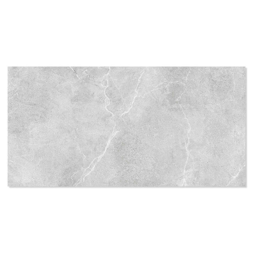 Marmor Klinker Olympos Ljusgrå Polerad 60x120 cm