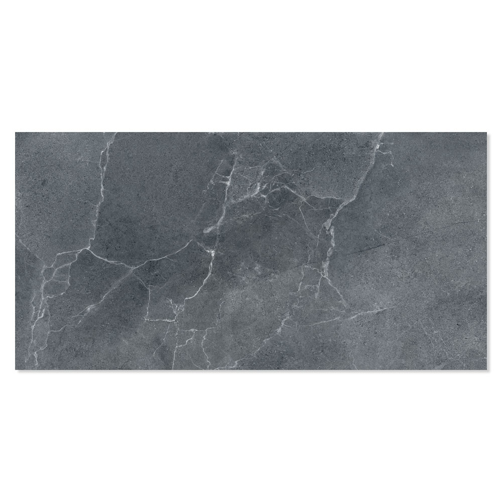 Marmor Klinker Olympos Mörkgrå Polerad 30x60 cm
