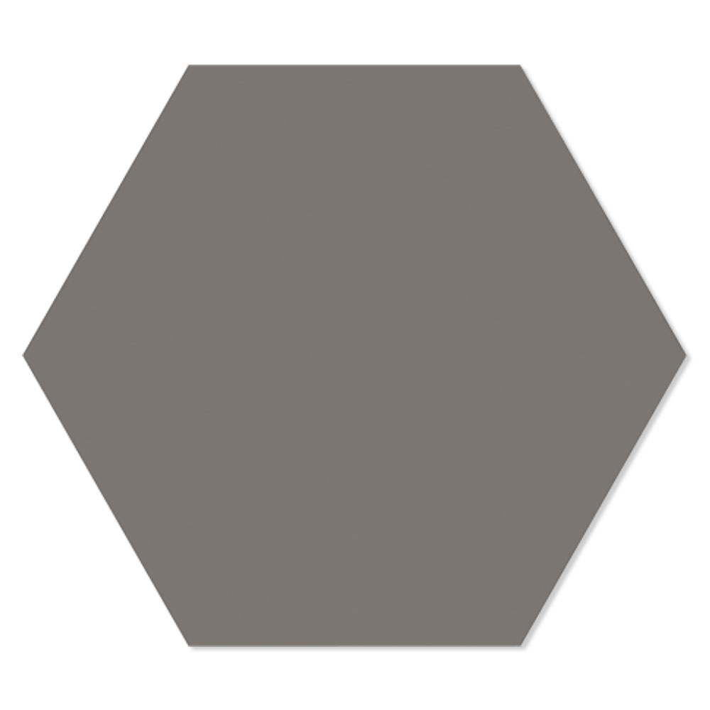 Hexagon Klinker Filago Grå Matt 14x16 cm