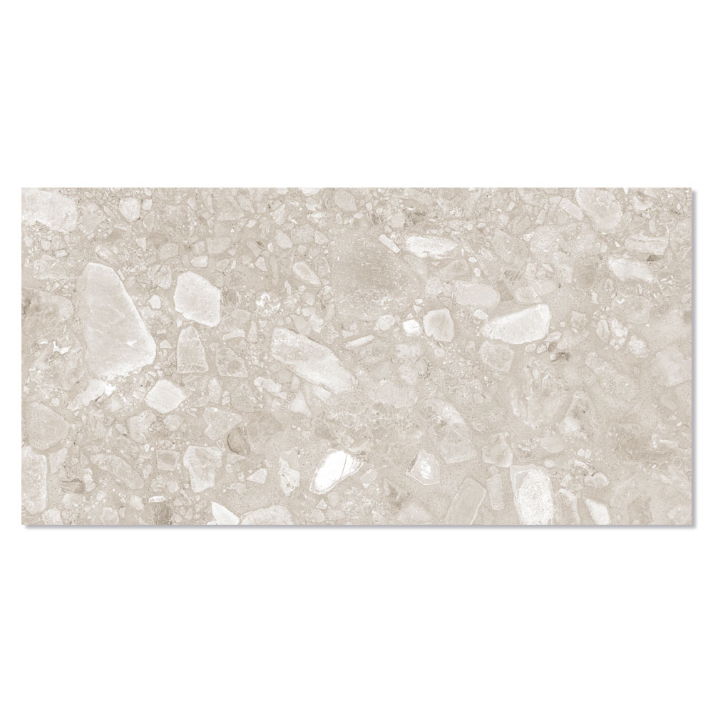 Klinker Terrazzo Classico Beige Matt 60x120 cm