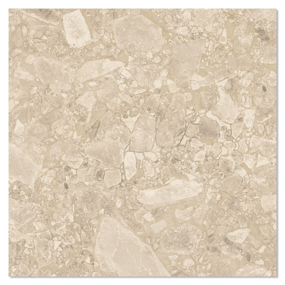 Klinker Terrazzo Classico Beige Matt 60x60 cm