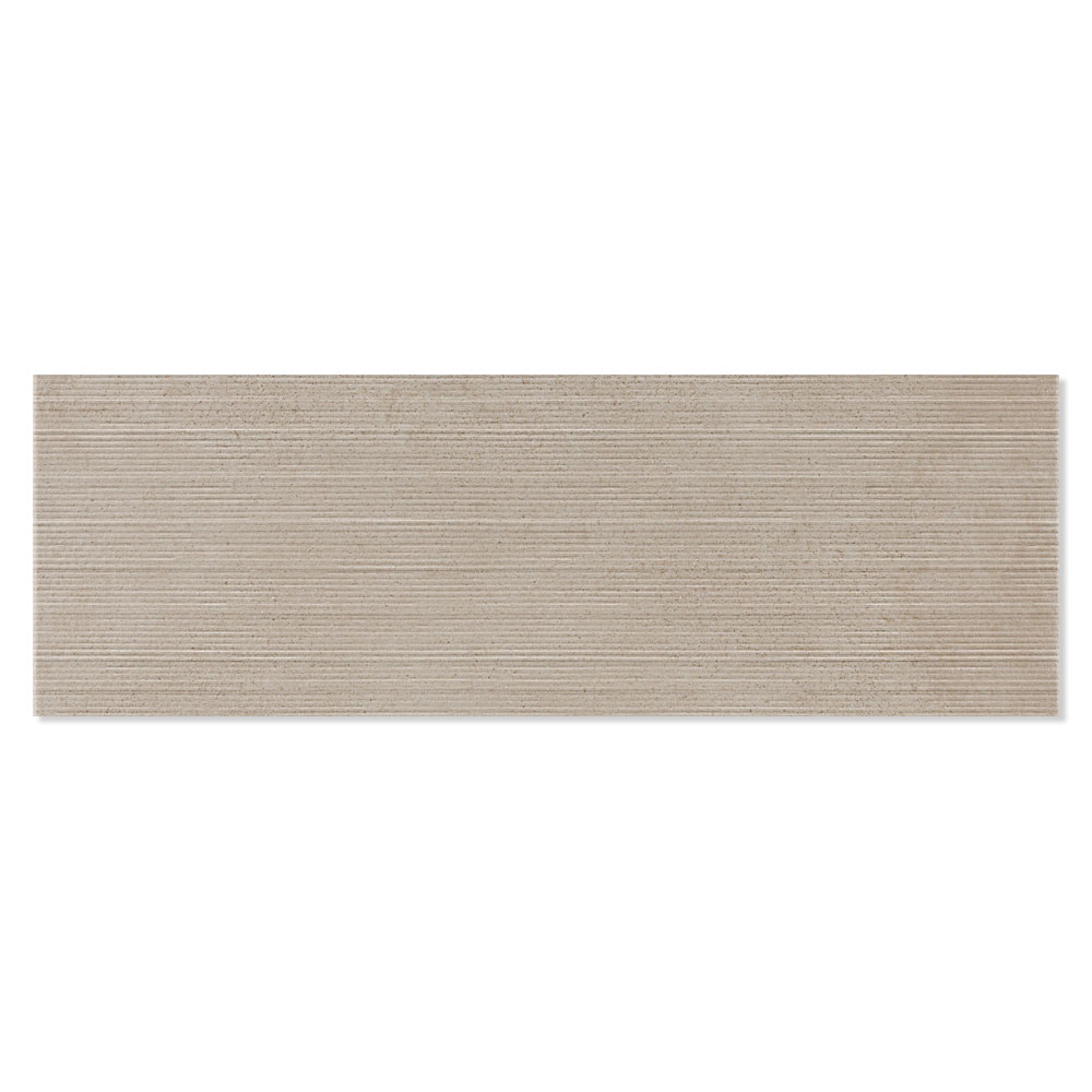 Dekor Kakel Powder Ljusbrun Matt Rak 40x120 cm