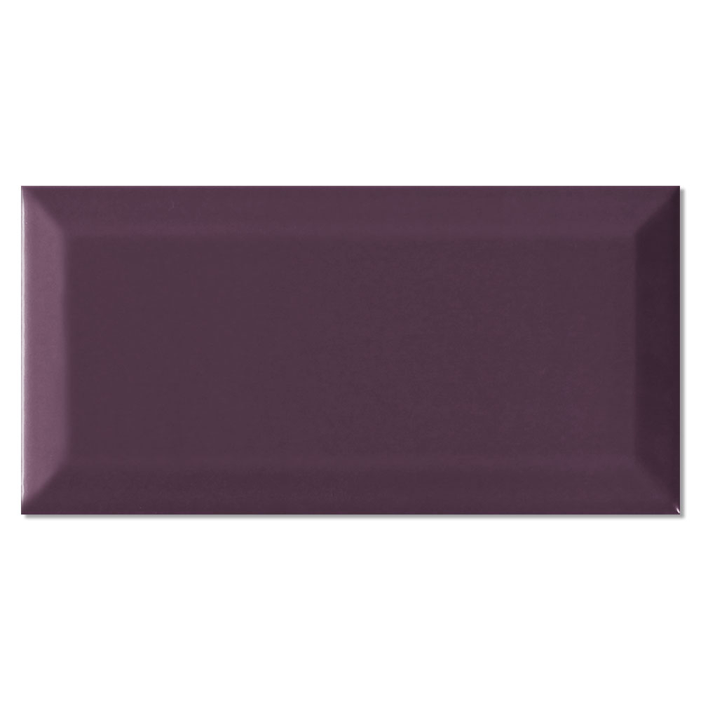 Kakel Metro Fasat Violet Blank 7.5x15 cm
